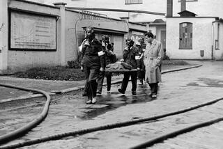 Exercise of civil defence in 1961